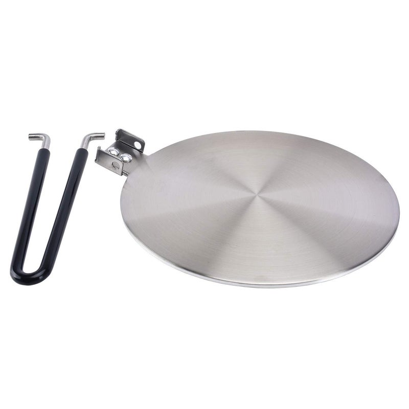 CozyKit Heat Diffuser Stainless Steel Induction Adapter Plate Coffee Milk Cookware Induction Hob Heat Cooking Diffuser for Electric Stove 7.5inch - Image 1